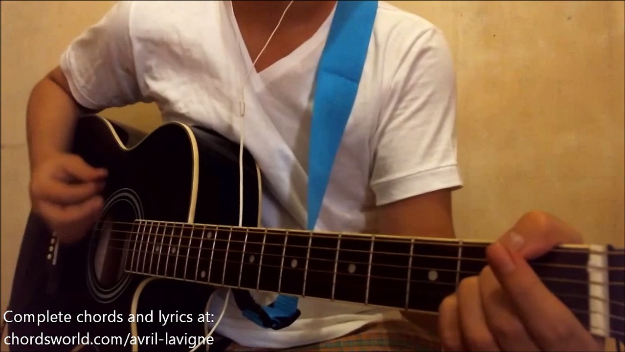 Avril Lavigne Let Me Go Chords