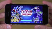 Angry Birds Transformers Game for iPhone 5S Review