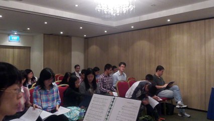 8 Feb Chinese Choir Practice