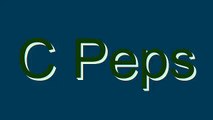 How to Pronounce C Peps