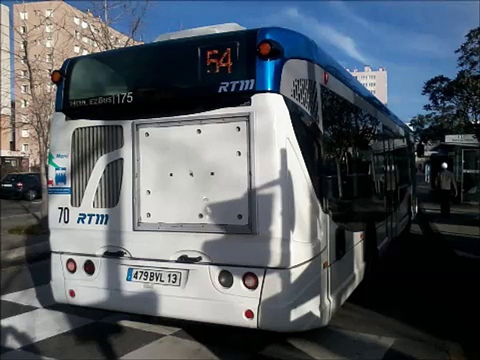 [Sound] Bus Heuliez Bus Access'Bus GX 327 n°1175 de la RTM - Marseille sur la ligne 54