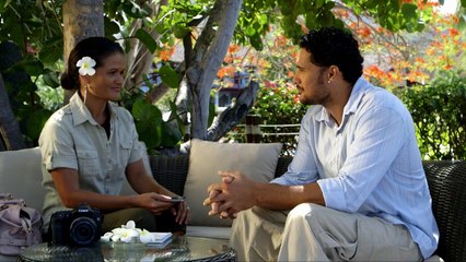 Les coulisses du tournage du film Au large d'une vie, le court métrage tourné à Tahiti