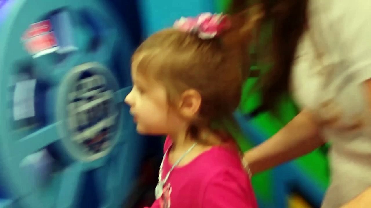 Loud Surprise Prank on Girls - Kids Trampoline and Game Fun - Baby Time