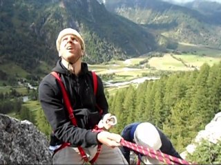 Bref, j'ai fait une via ferrata