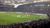 Le coup franc somptueux de David Alaba vu des tribunes Bayern munich