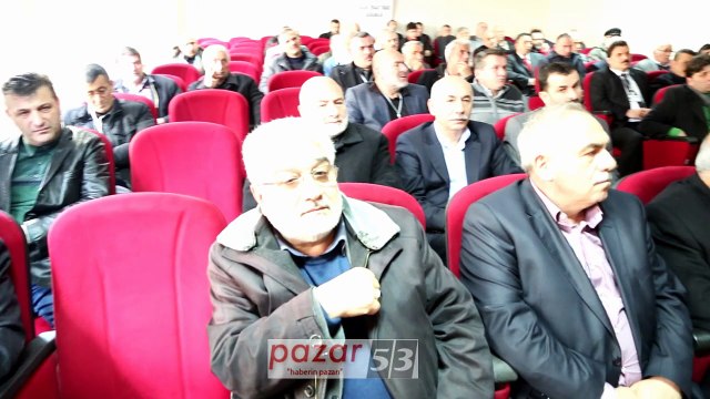 Pazar Ziraat Odası'nda Nurettin İnce ile devam