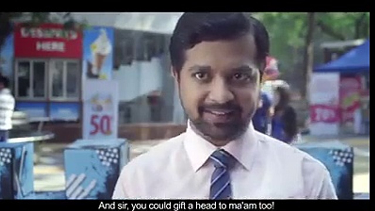 how about gifting gifting head to sir..... lovely funny... :p