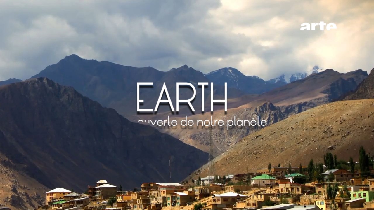 Générique pour l'émission fictive "Earth" (Arte)