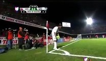 Ronaldinho try to score from corner kick - Veracruz vs Queretaro (LIGA MX 2015)