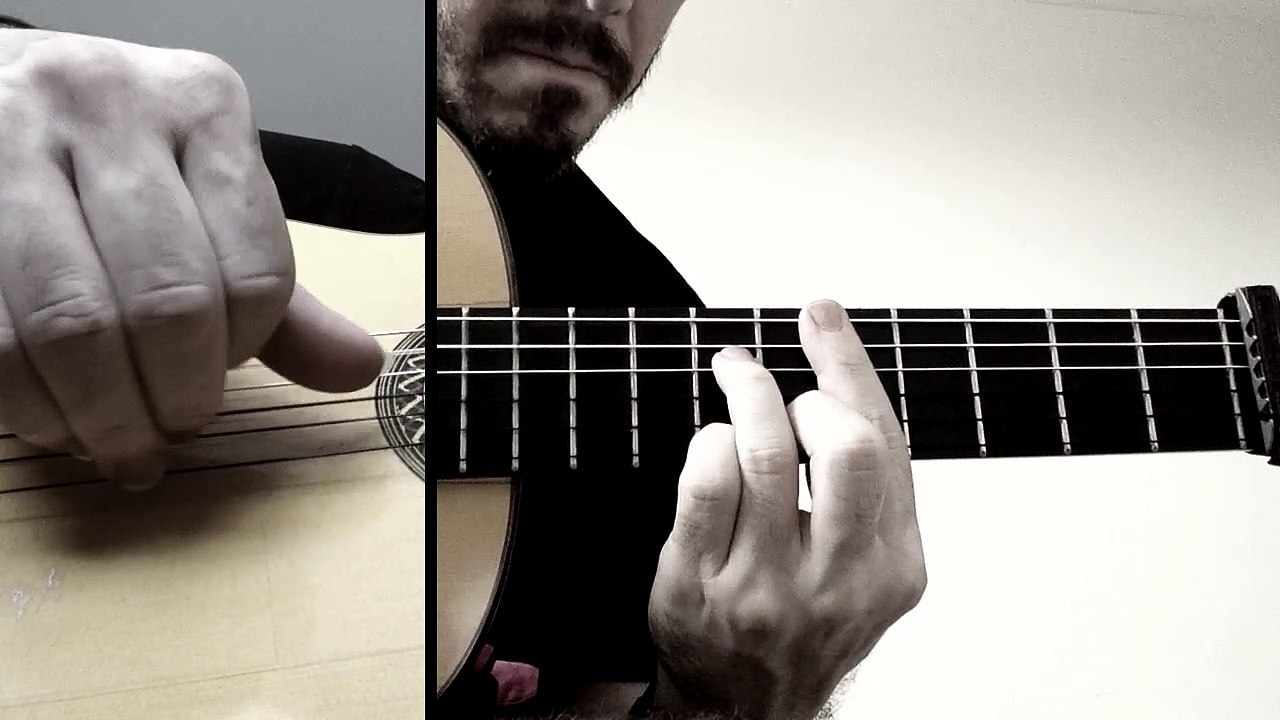 Free Stroke Exercise - 7 (Plaza Alta by Paco de Lucia)