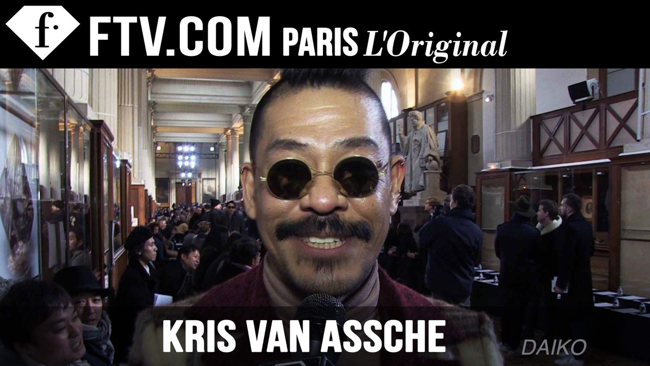 Kris Van Assche Front Row | Paris Men Fashion Week F/W15  | FashionTV