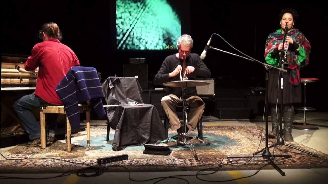 Improvisation for cymbals, piano and clarinet