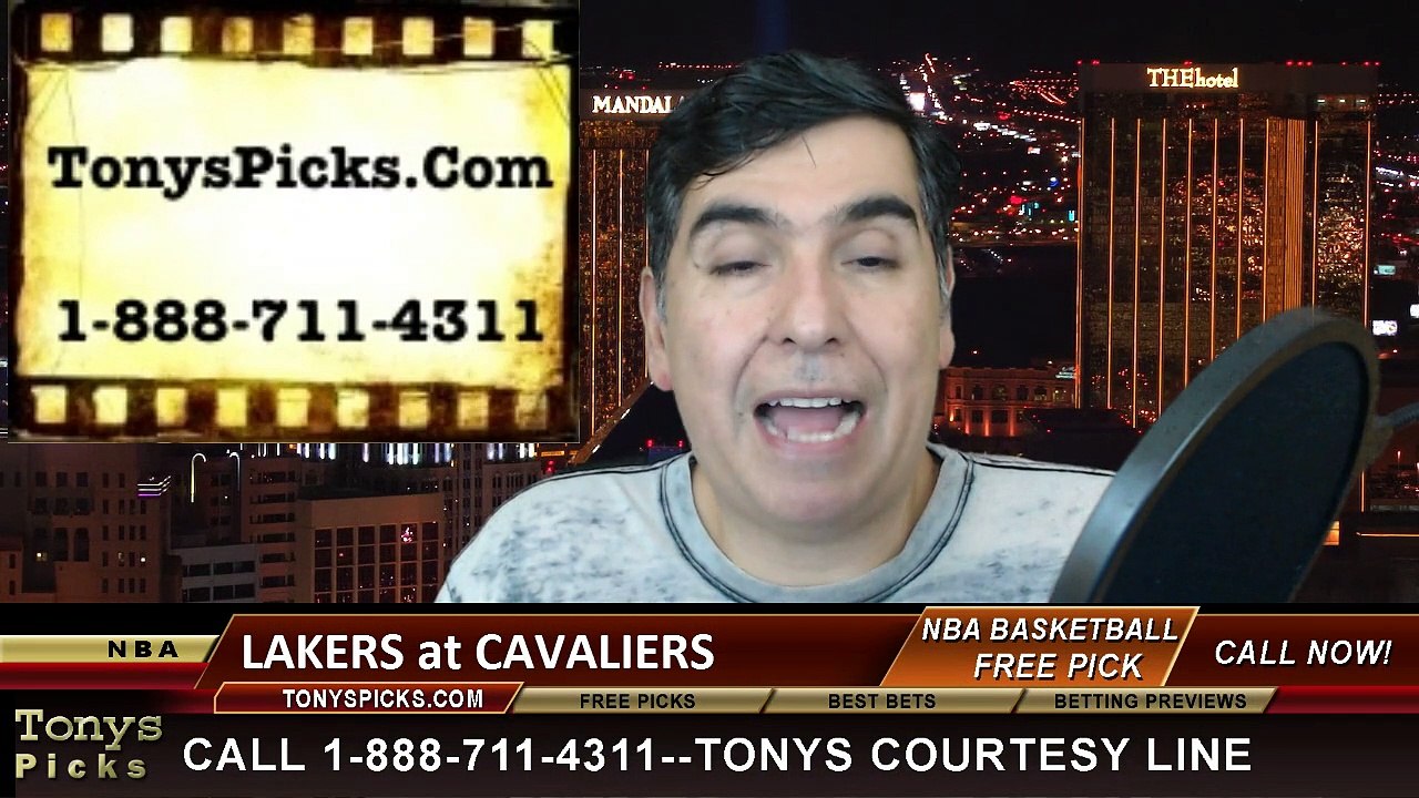 Cleveland Cavaliers vs. LA Lakers Free Pick Prediction NBA Pro Basketball Odds Preview 2-8-2015