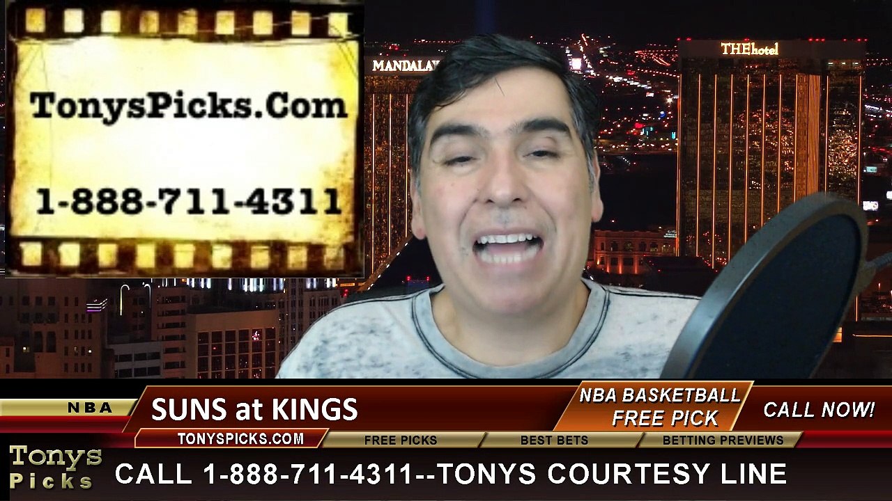 Sacramento Kings vs. Phoenix Suns Free Pick Prediction NBA Pro Basketball Odds Preview 2-8-2015