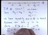 How to solve exact differential equations