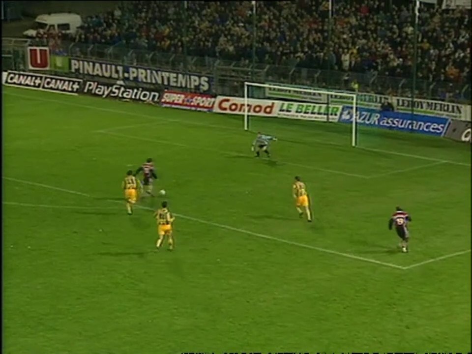 21/11/97 : Nicolas Goussé (28') : Rennes - Nantes (3-0)