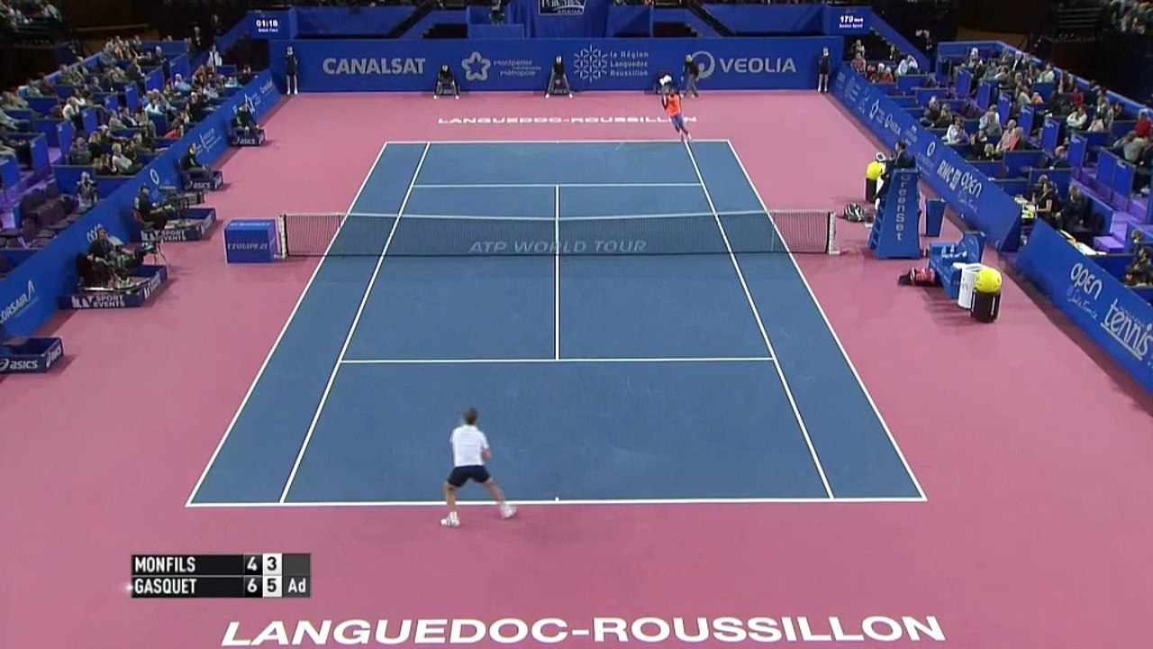 Montpellier: Monfils stolpert über Gasquet