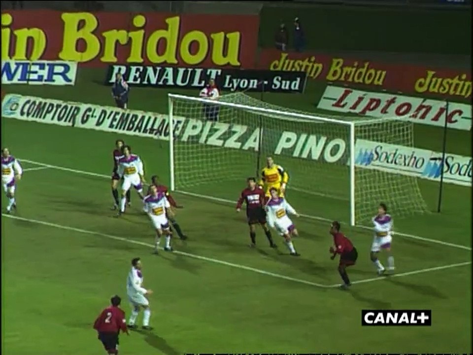 20/01/96 : Pierre-Yves André (30') : Lyon - Rennes (2-2)
