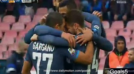 Thereau C Own Goal Napoli 3 - 1 Udinese Serie A 8-2-2015