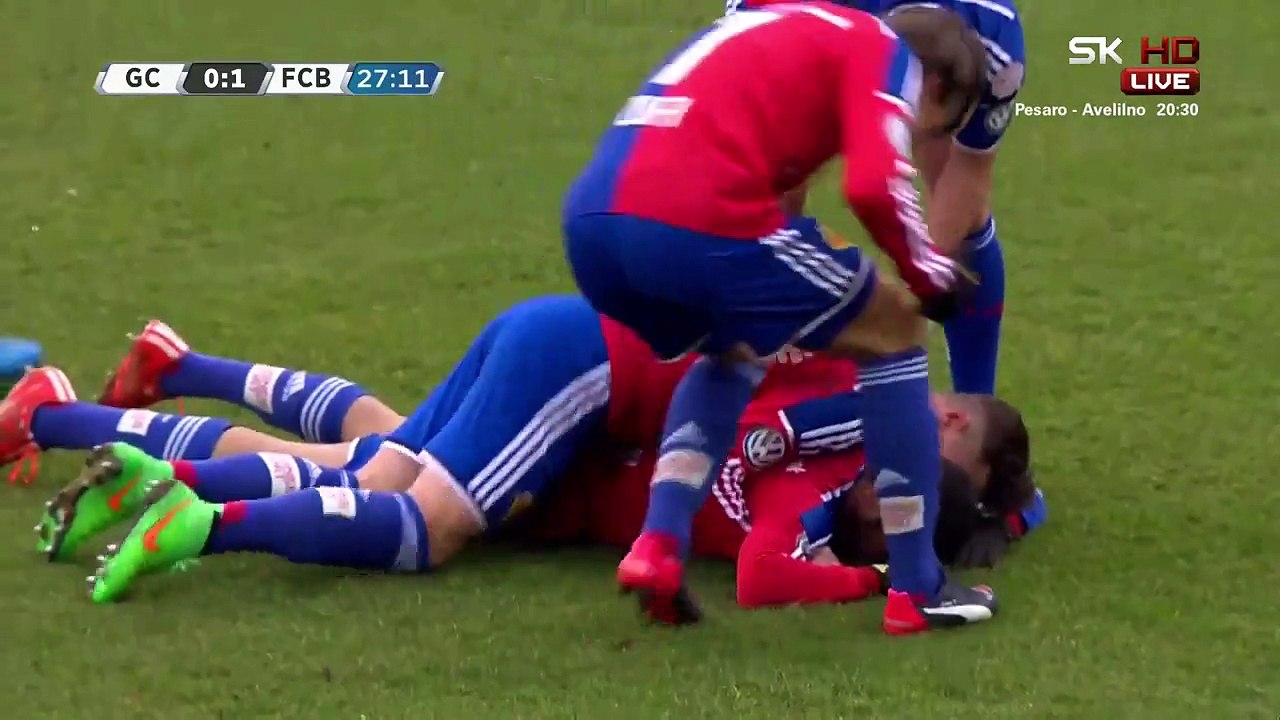 Mohamed El-Nenny 0:1 | Grasshoppers - Basel 08.02.2015 HD
