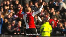 Feyenoord 2 - 1 Cambuur All Goals and Full Highlights 08/02/2015 - Eredivisie
