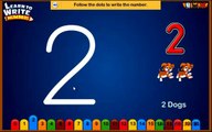 Learn To Write Numbers - Kids Learn To Count - Nursery Rhymes