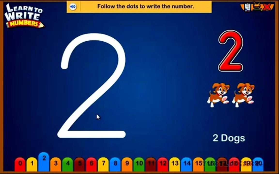 Learn To Write Numbers - Kids Learn To Count - Nursery Rhymes