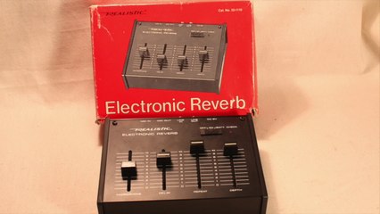 Realistic Electronic Reverb (BBD Delay) Effect Demo