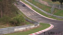 2016 Audi R8 V10 spied testing on the Nürburgring!