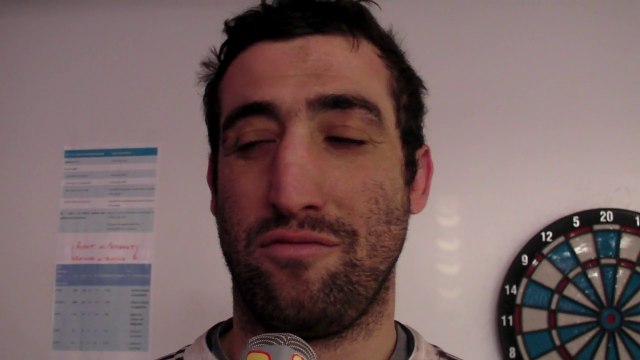 Rugby Fédérale 1 - Greg Garnier après US Bressane - Aubenas