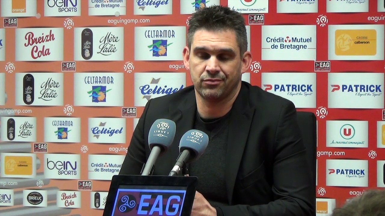 L1-J24 / EAG-MONACO : La réaction de Jocelyn Gourvennec