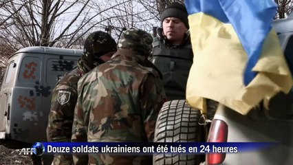 Dans l'est de l'Ukraine, d'intenses mouvements de troupes