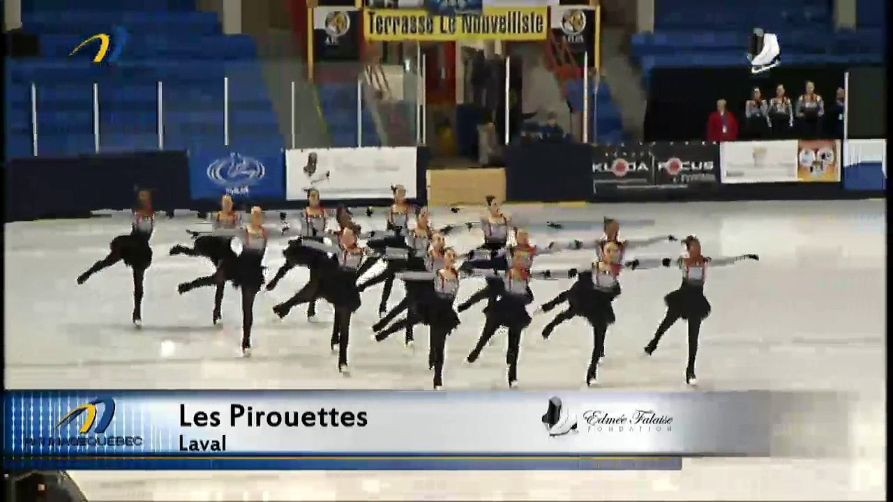 Les Pirouettes - Synchro Novice (REPLAY)