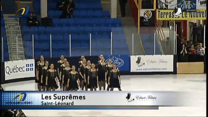 Les Suprêmes - Synchro Novice (REPLAY)