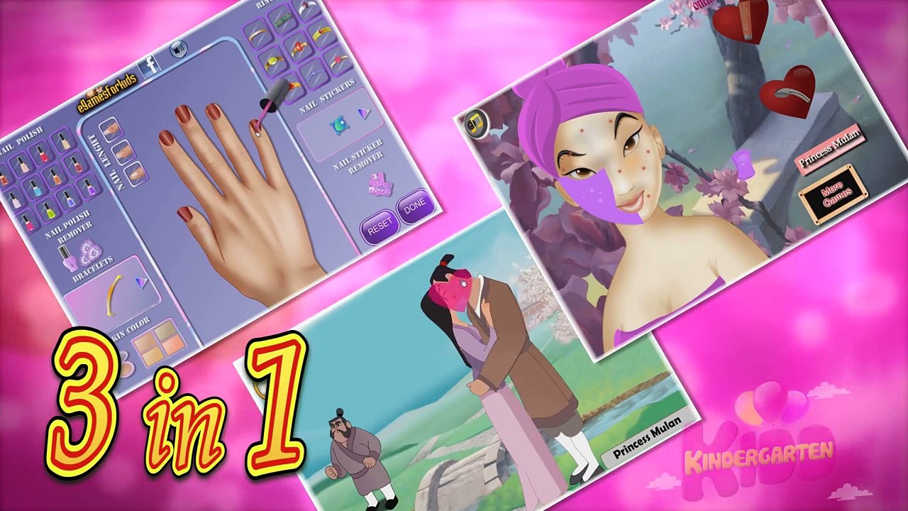 Best Free Disney Princess Games Princess Mulan Makeup 3in1 Free Online Game for Kids