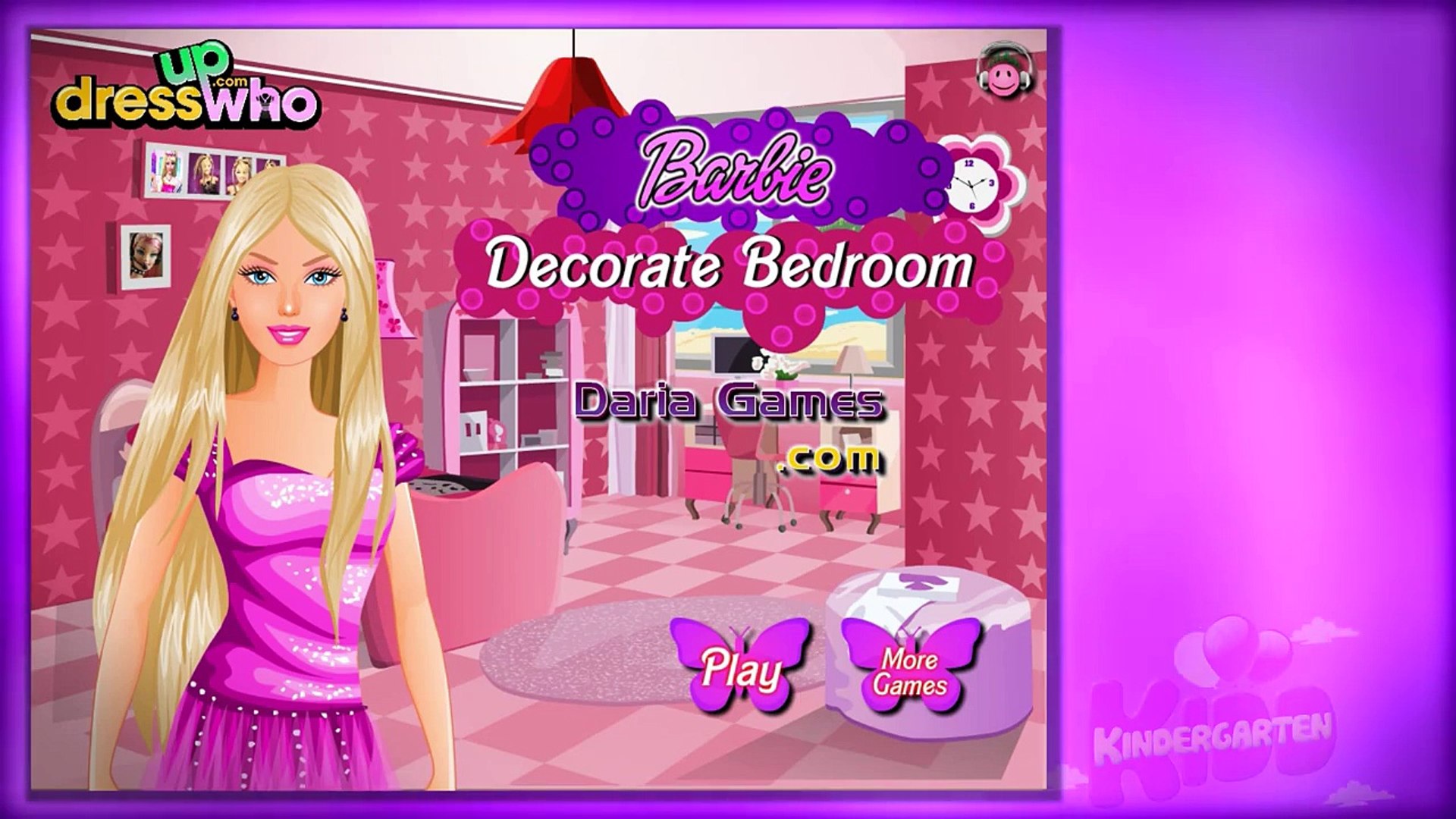 barbie bedroom games