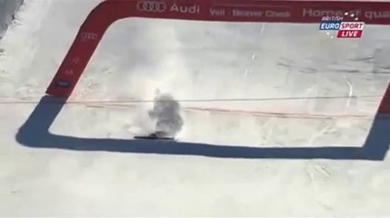 Ondrej Bank Horrible Crash - Beaver Creek 2015