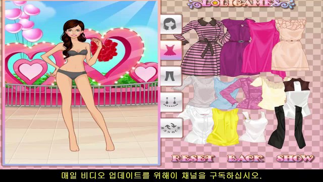 발렌타인 데이 게임 ► 해피 발렌타인은 아이들을위한 게임을 드레스