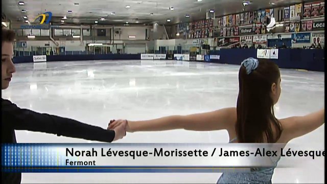 Norah Lévesque‐Morissette / James‐Alex Lévesque - Pré-juvénile Danse B Danses sur tracé 2 (REPLAY)