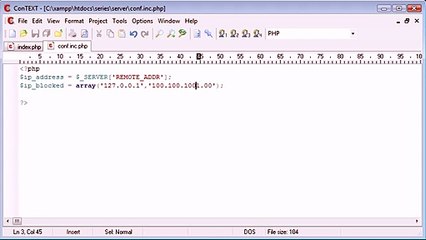 65 - Getting Visitors IP Address