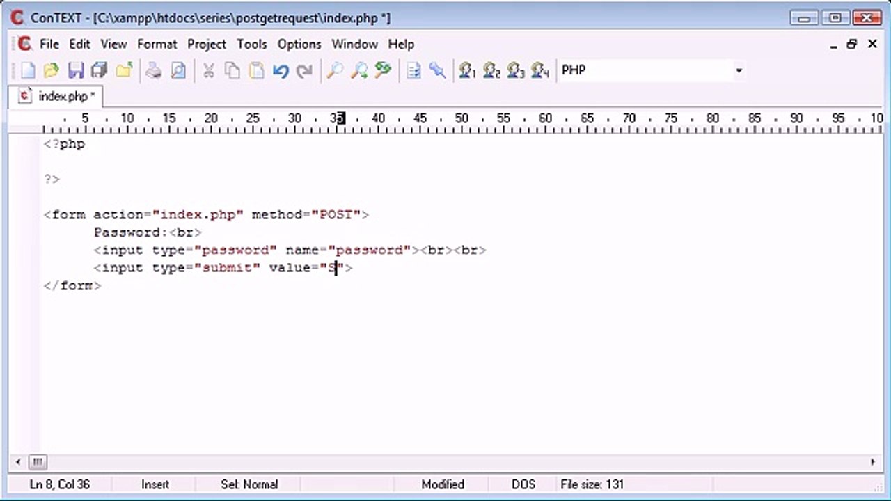 70 - Working with $_POST Variables