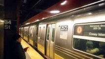 D Trains at 34th Street - Herald Square