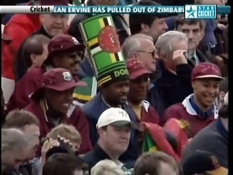 Australia vs West Indies World Cup 1999 WI Batting 2nd Over