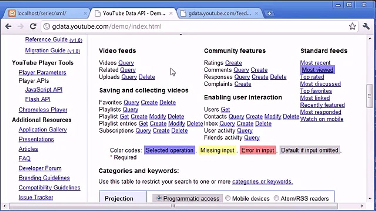 107 - A YouTube XML Example_‏