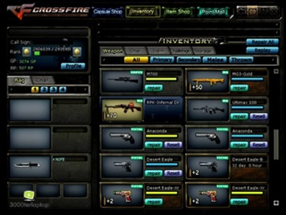 Buy Sell Accounts - CF EU Sell Account _Major_VVIP_RP-GUNS_
