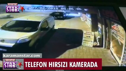 KARAMAN-HIRSIZLIK KAMERADA