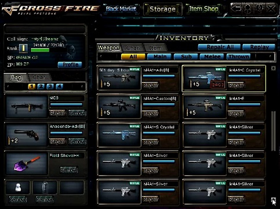 Buy Sell Accounts - [CF] Best Crossfire Acc by Dreamz !!!