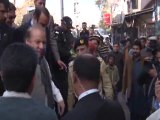 Nawaz Sharif visit to Aabpara Market