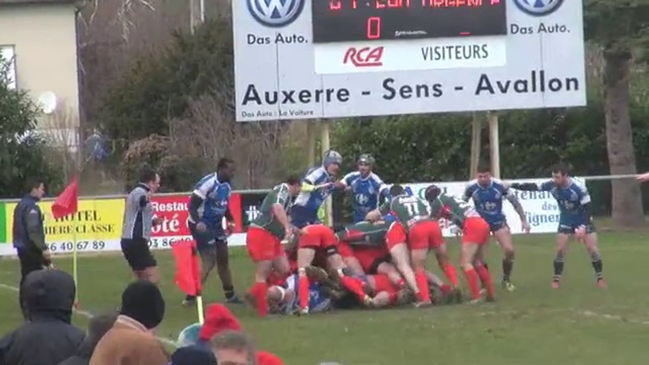 Fédérale 3 : le RC Auxerrois domine le leader Chartres
