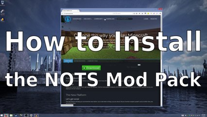 Installing the NOTS Mod Pack